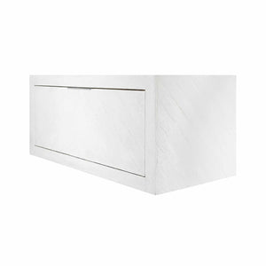 Alternate Image for Native Trails 36" Vintner's Floating Wall Mount Vanity Base with Drawer in Blanc, VNW200