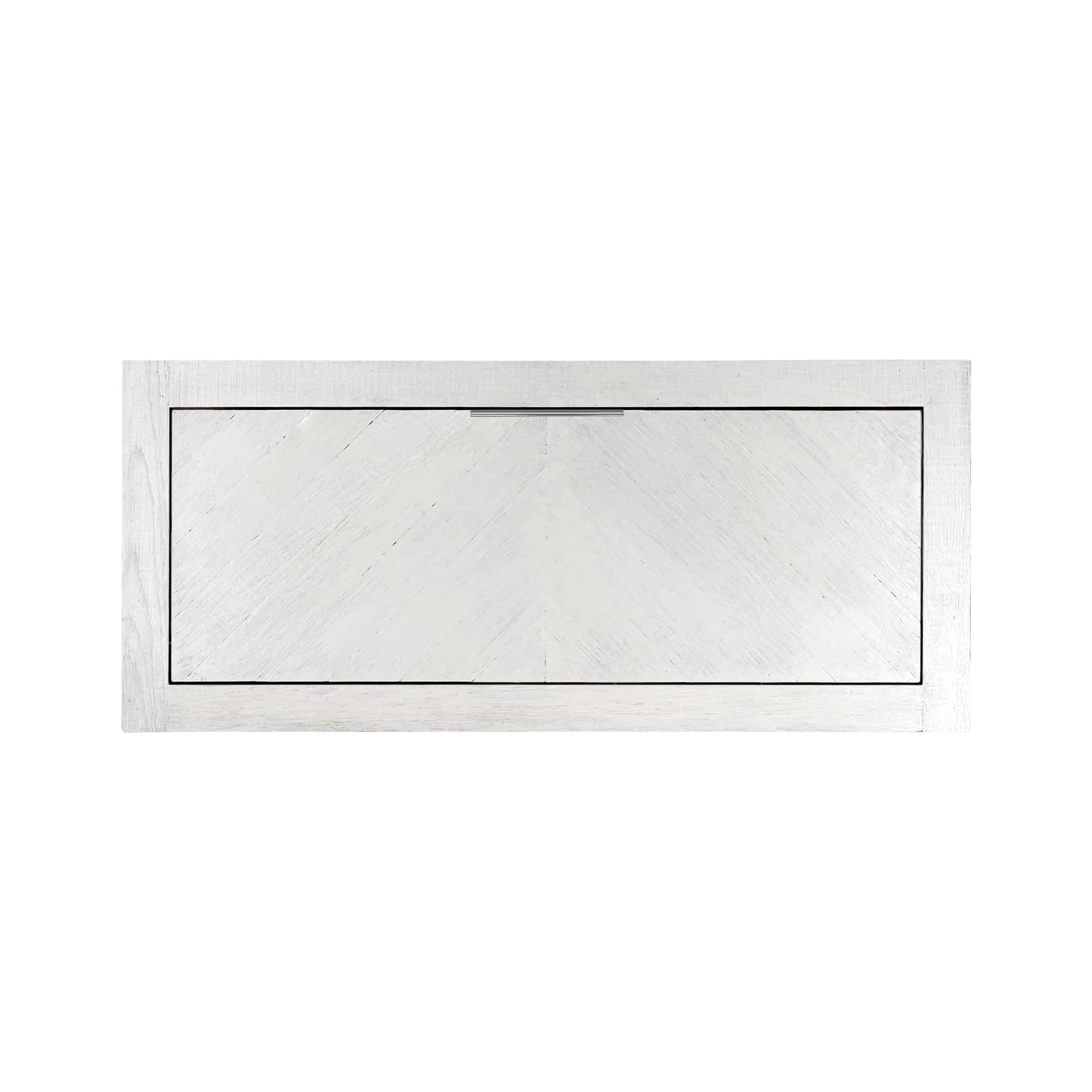 Native Trails 36" Vintner's Floating Wall Mount Vanity Base with Drawer in Blanc, VNW200