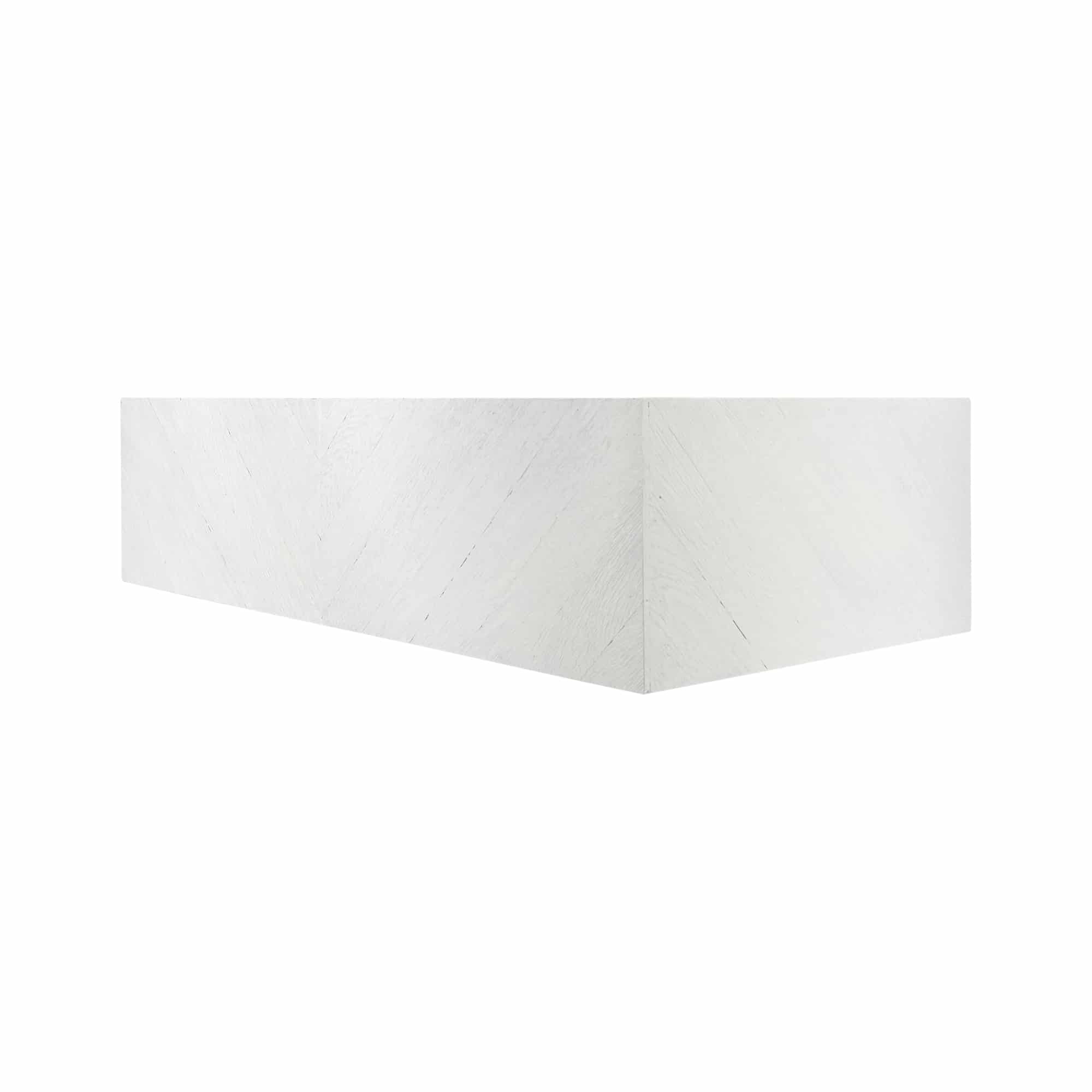 Native Trails 36" Vintner's Floating Wall Mount Vanity Base in Blanc, VNW190