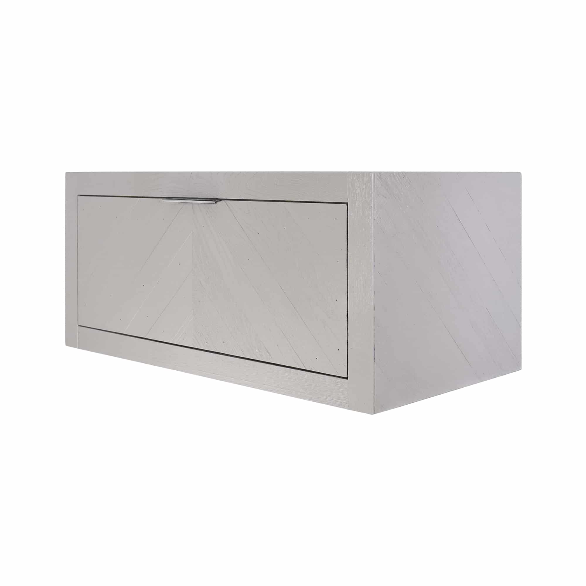 Native Trails 36" Vintner's Floating Wall Mount Vanity Base with Drawer in Grigio, VNW207