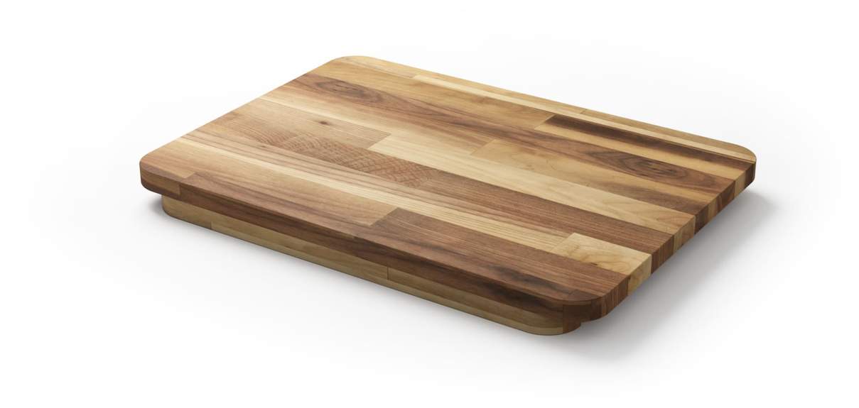 Cutting Board for Latoscana 36" Farmhouse Sink with Accessory Ledge, Walnut, LCB1813N - The Sink Boutique
