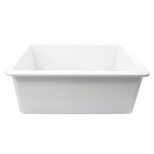 Alternate Image for Nantucket Sinks Cape 27" Fireclay Kitchen Sink, White, Wellfleet-2719W