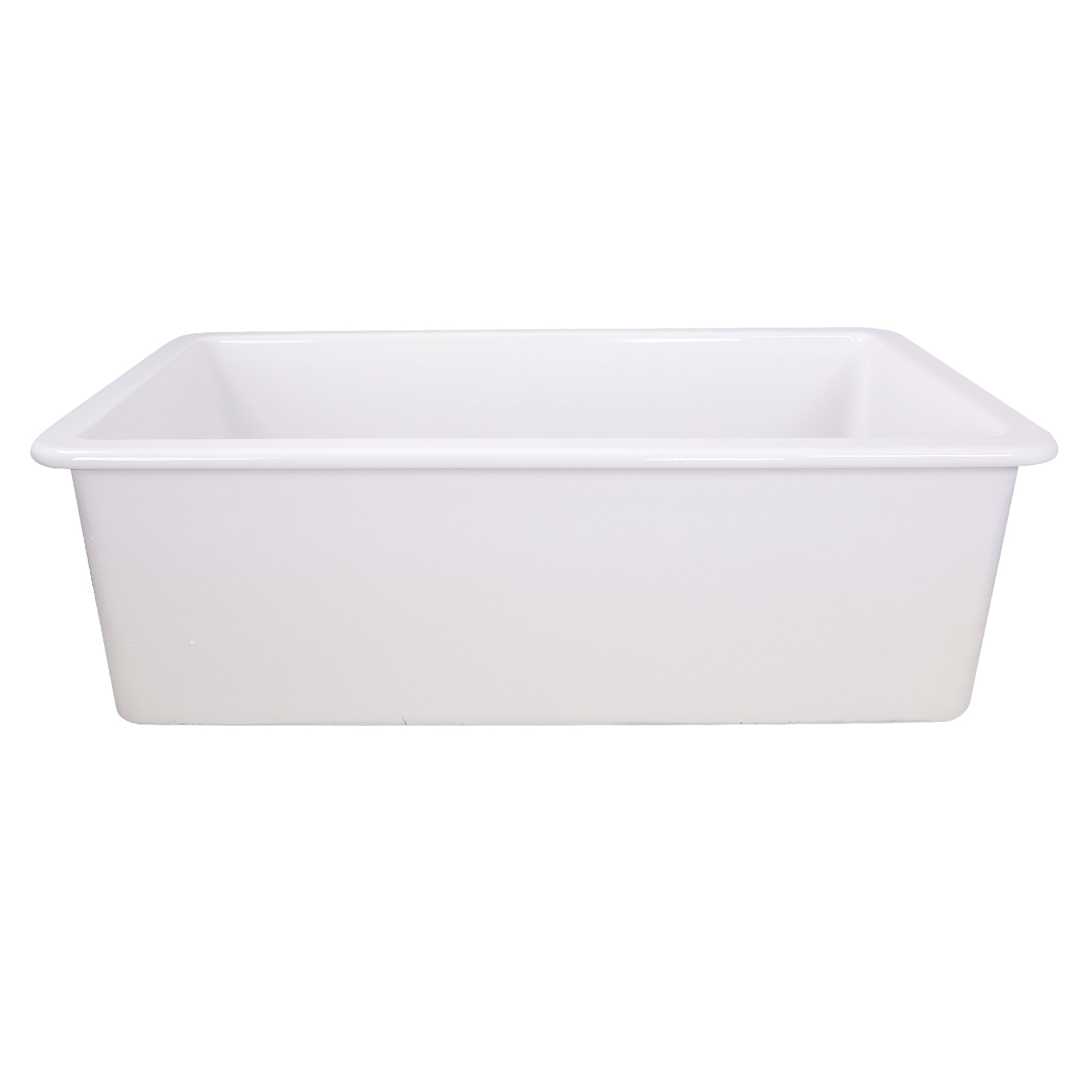 Nantucket Sinks Cape 32" Fireclay Kitchen Sink, White, Wellfleet-3218W - The Sink Boutique