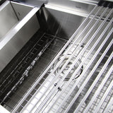 Nantucket Sinks Pro Series 32" Stainless Steel Kitchen Sink, ZR-PS-3220-16 - The Sink Boutique