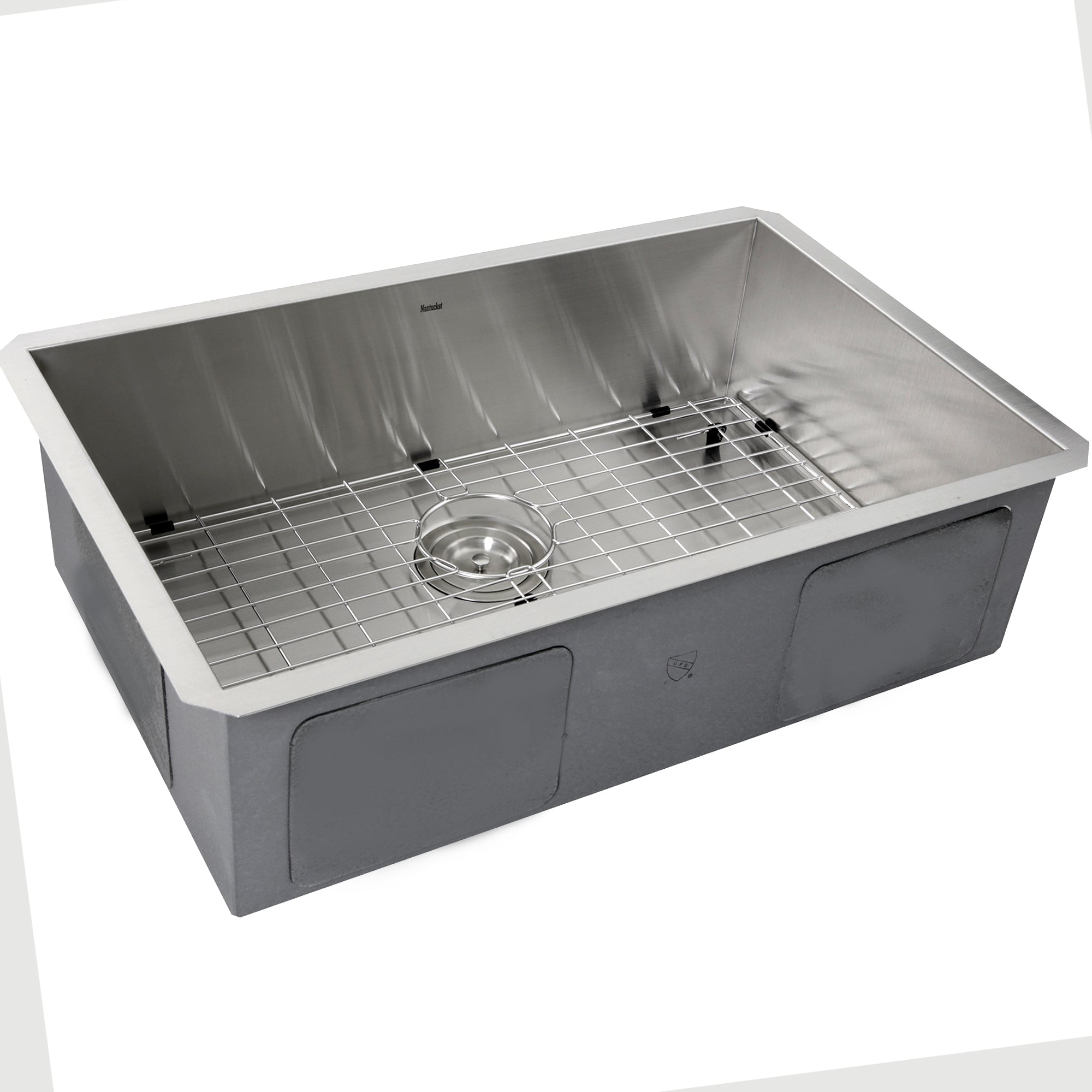 Nantucket Sinks Pro Series 28" Stainless Steel Kitchen Sink, ZR2818-16 - The Sink Boutique