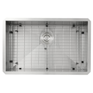 Alternate Image for Nantucket Sinks Pro Series 28" Stainless Steel Kitchen Sink, 16 Gauge, ZR2818-16