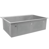 Nantucket Sinks Pro Series 33" Stainless Steel Kitchen Sink, ZR3322-S-16 - The Sink Boutique
