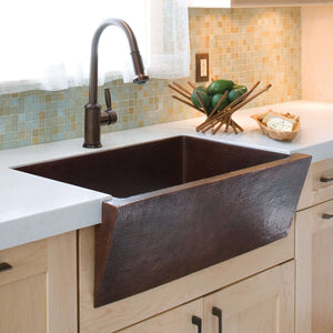 Alternate Image for Native Trails Zuma 33" Copper Farmhouse Sink, Antique Copper, CPK290
