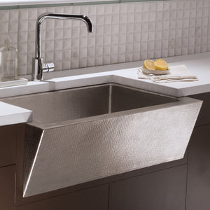 Alternate Image for Native Trails Zuma 33" Nickel Farmhouse Sink, Brushed Nickel, CPK590