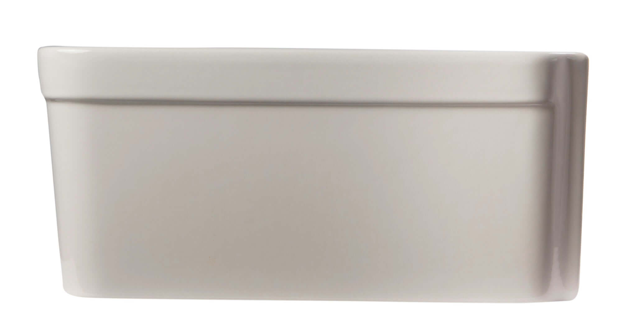ALFI brand AB5123-B Biscuit 32" Short Wall Double Bowl Lip Apron Fireclay Farmhouse Kitchen Sink - The Sink Boutique