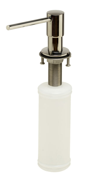 Alternate Image for ALFI brand AB5006-PSS Modern Round Polished Stainless Steel Soap Dispenser