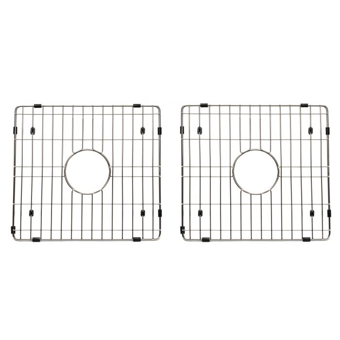 ALFI brand ABGR33D Pair of Stainless Steel Grids for 50/50 AB3318DB