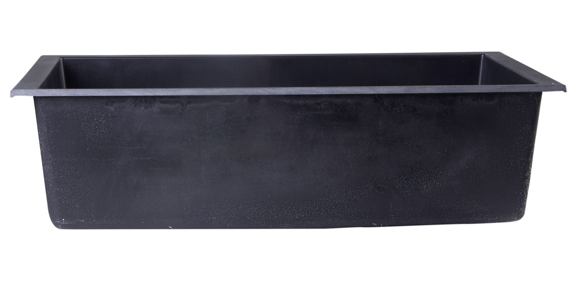 ALFI Black 30" Undermount Single Bowl Granite Composite Kitchen Sink, AB3020UM-BLA