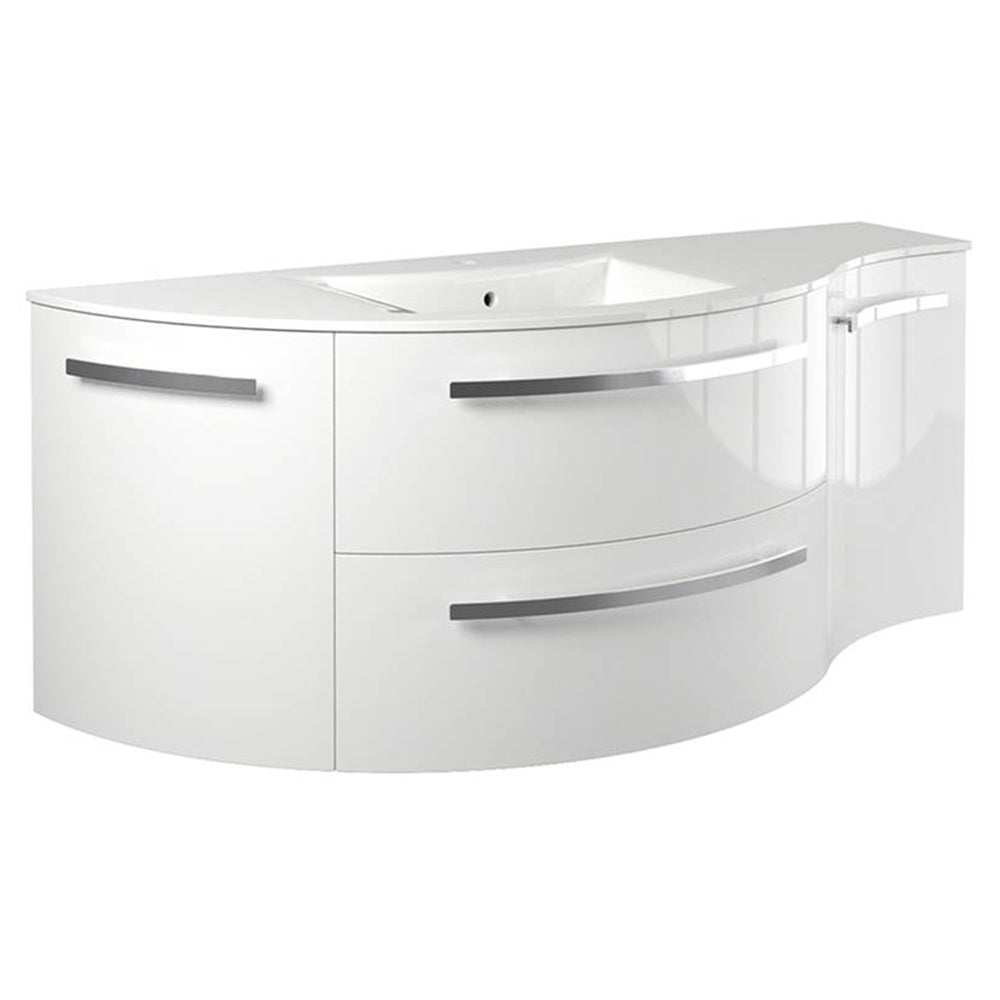 Latoscana 52" Modern Bathroom Vanity, Ameno Series, Left Side, AM52L