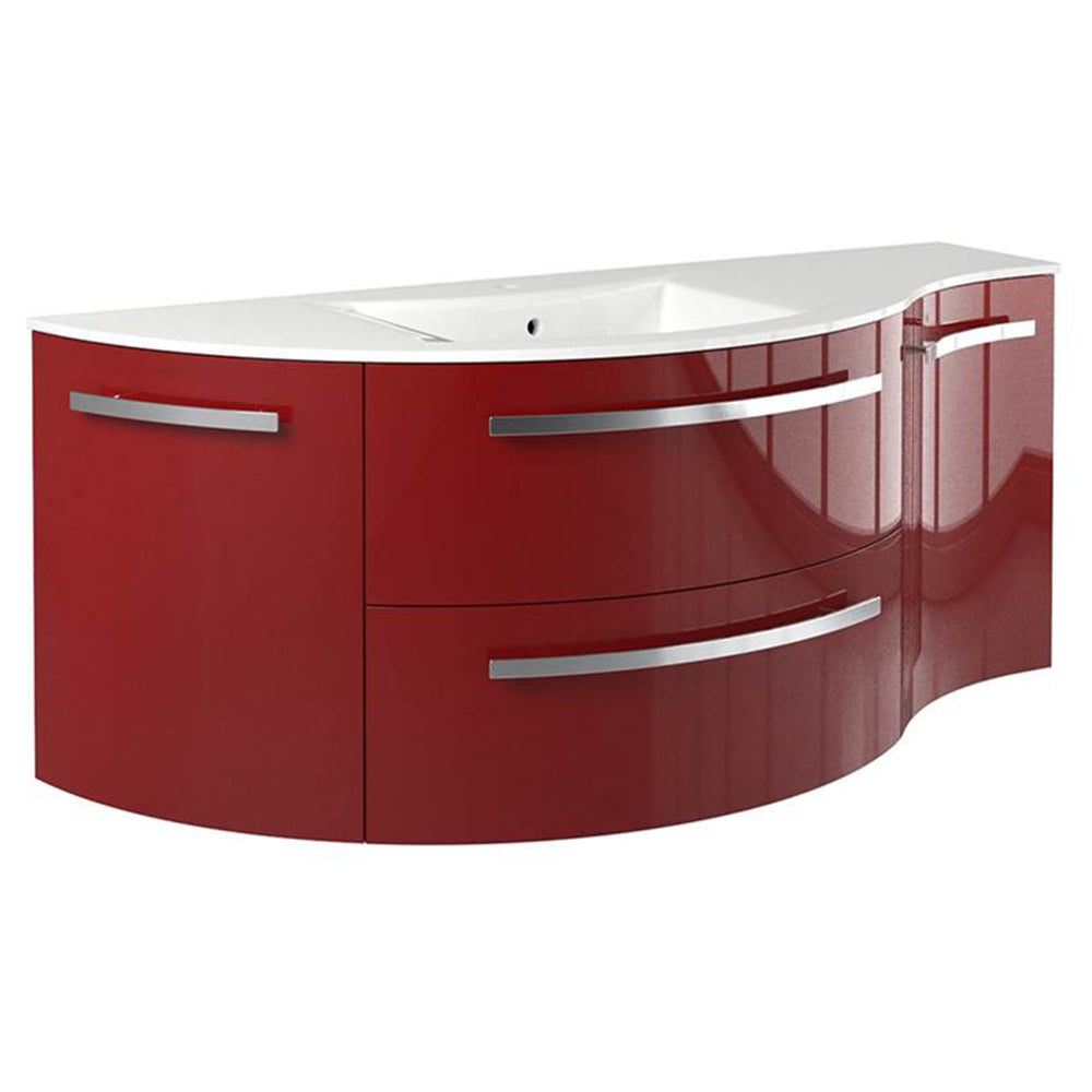 Latoscana 52" Modern Bathroom Vanity, Ameno Series, Left Side, AM52L