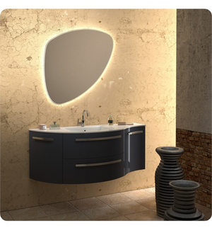 Alternate Image for Latoscana 52" Modern Bathroom Vanity, Ameno Series, Left Side, AM52L
