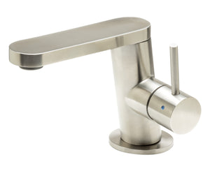 Alternate Image for ALFI Ultra Modern Brushed Stainless Steel Bathroom Faucet, AB1010-BSS