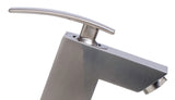 ALFI Brushed Nickel Single Lever Bathroom Faucet, AB1628-BN