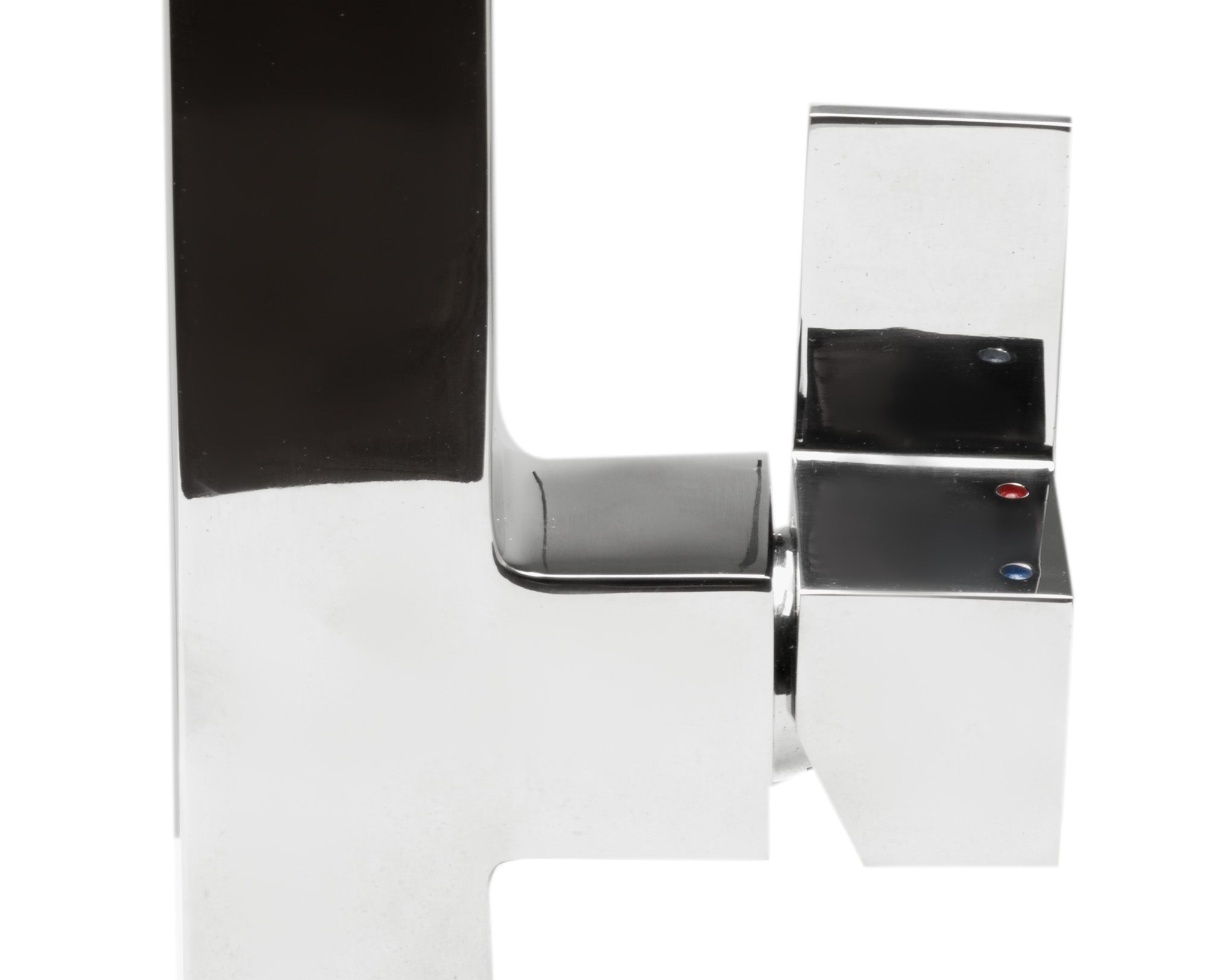 ALFI Square Modern Polished Stainless Steel Kitchen Faucet, AB2047-PSS - The Sink Boutique