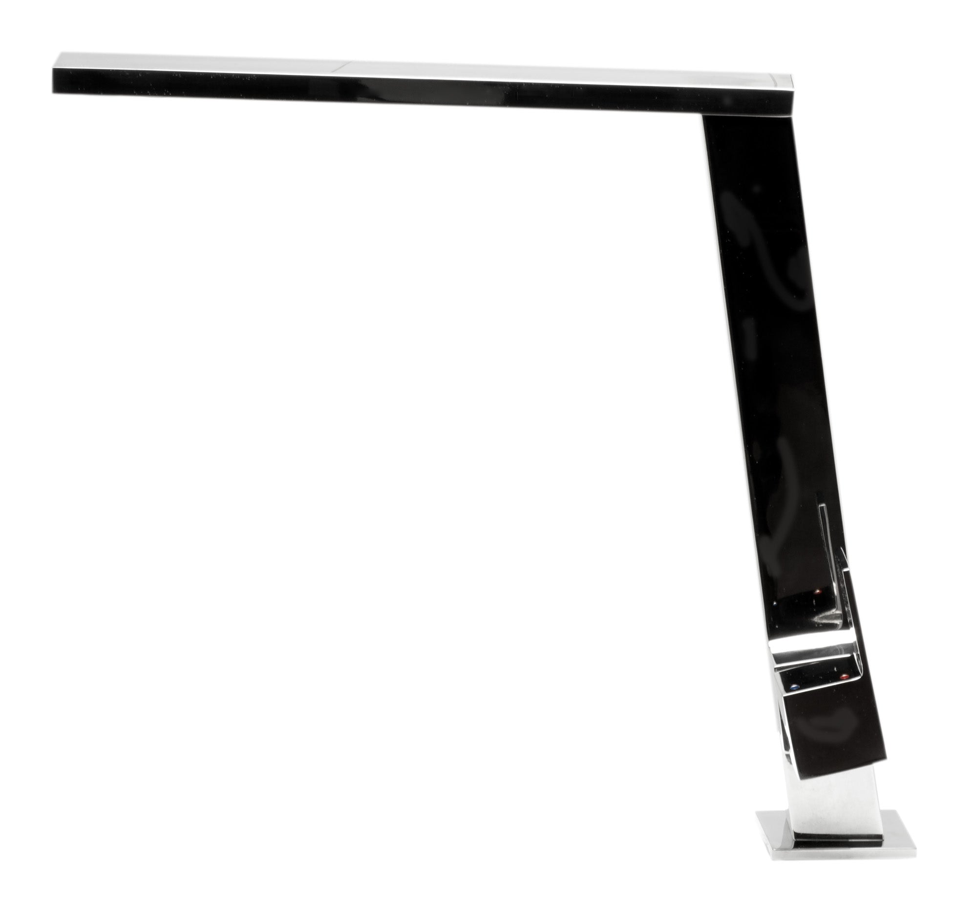 ALFI Square Modern Polished Stainless Steel Kitchen Faucet, AB2047-PSS - The Sink Boutique