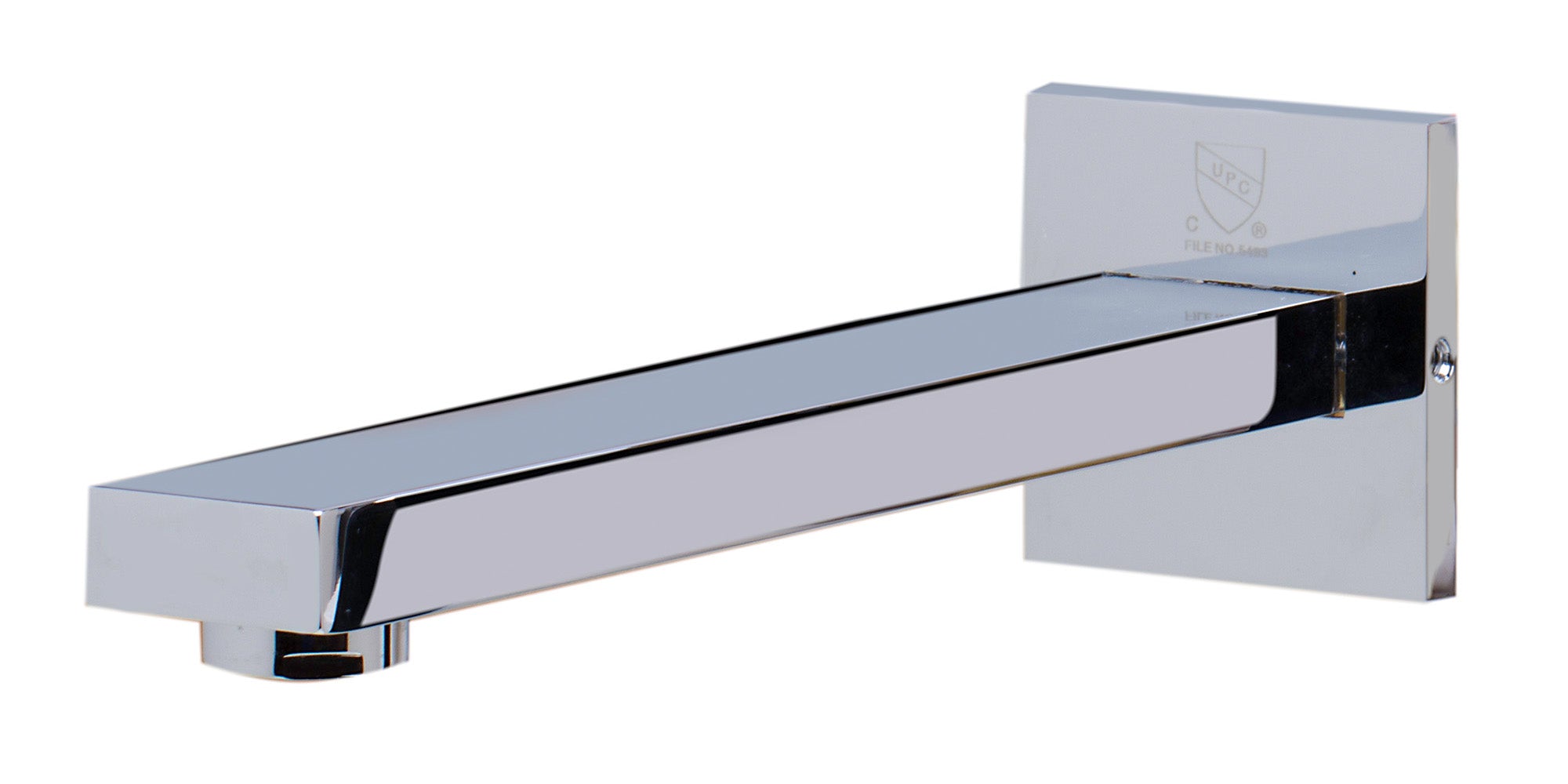 ALFI Polished Chrome Single Lever Wallmount Bathroom Faucet, AB1468-PC