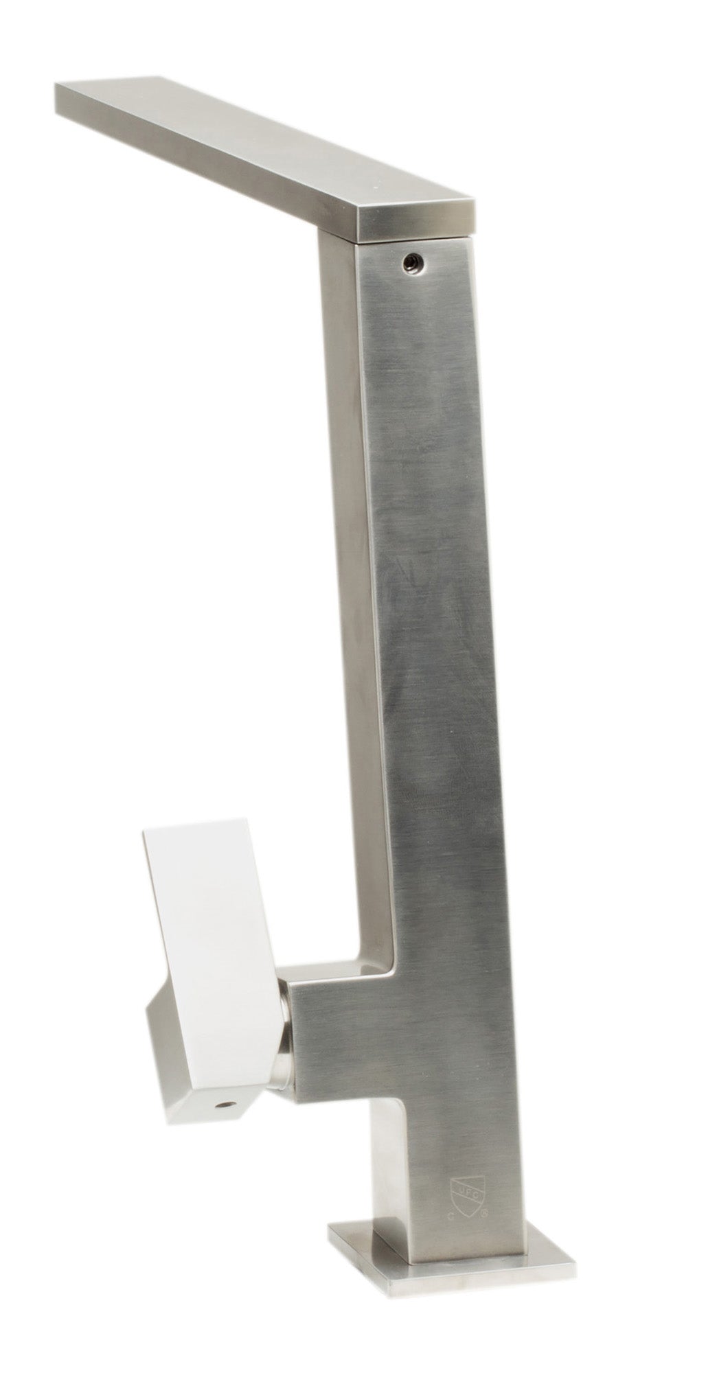 ALFI Square Modern Brushed Stainless Steel Kitchen Faucet, AB2047-BSS - The Sink Boutique