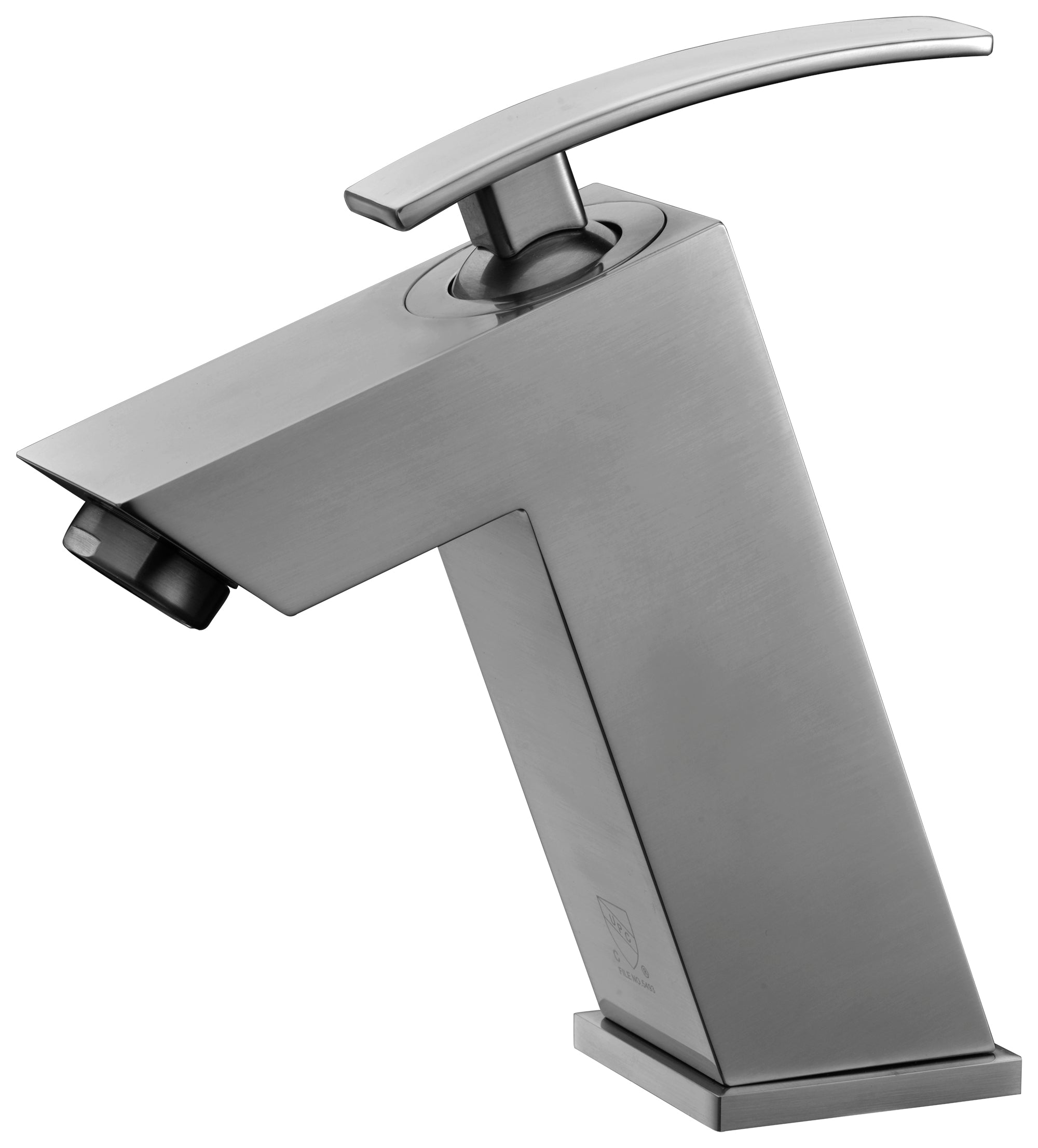 ALFI Brushed Nickel Single Lever Bathroom Faucet, AB1628-BN