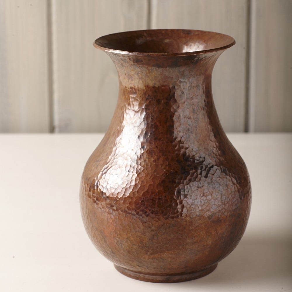 Native Trails Santa Cruz Vase in Tempered Copper, CPV380