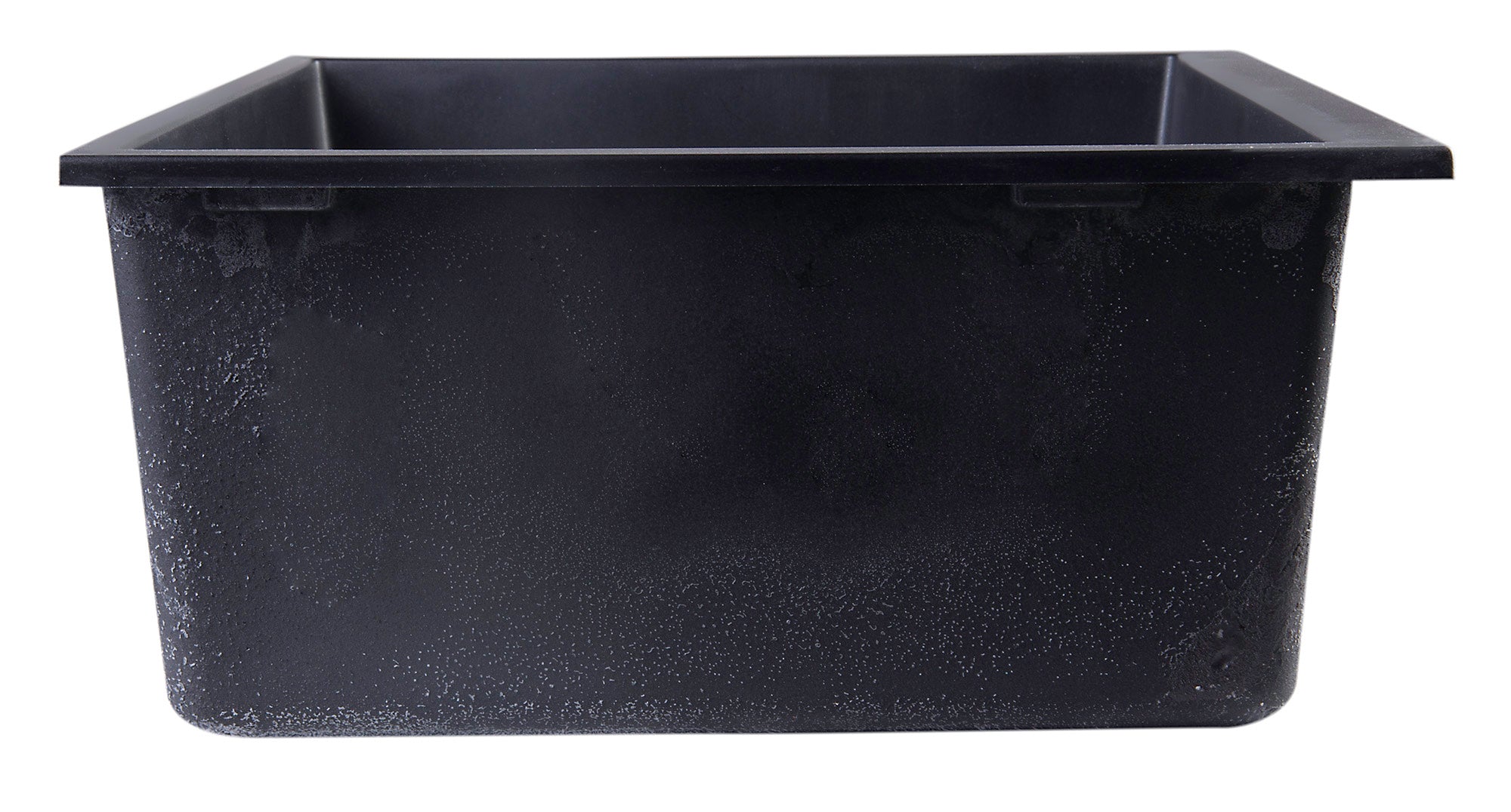 ALFI Black 30" Undermount Single Bowl Granite Composite Kitchen Sink, AB3020UM-BLA