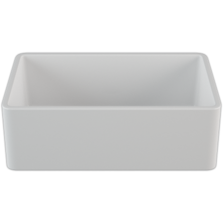 Crestwood 30" White Farmhouse Sink, Casement/Smooth Front, CW-8130-W - The Sink Boutique