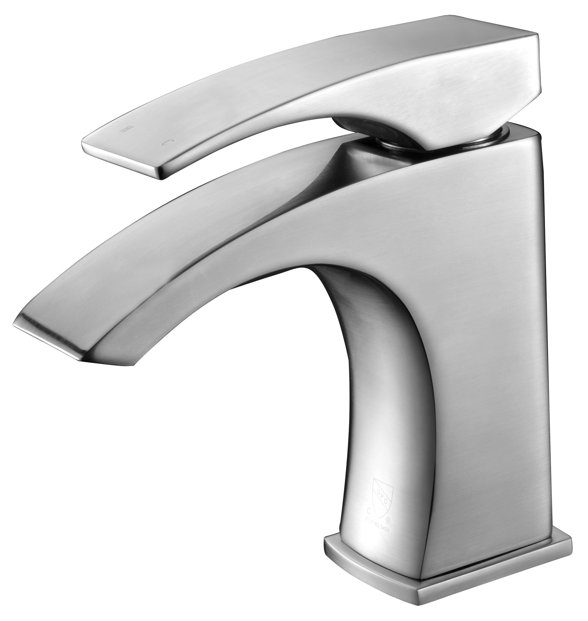 ALFI Brushed Nickel Single Lever Bathroom Faucet, AB1586-BN - The Sink Boutique