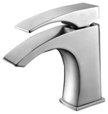 ALFI Brushed Nickel Single Lever Bathroom Faucet, AB1586-BN - The Sink Boutique