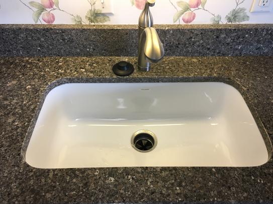 Houzer 31" Porcelain Enamel Steel Undermount Single Bowl Kitchen Sink, White, PCG-3600 WH - The Sink Boutique