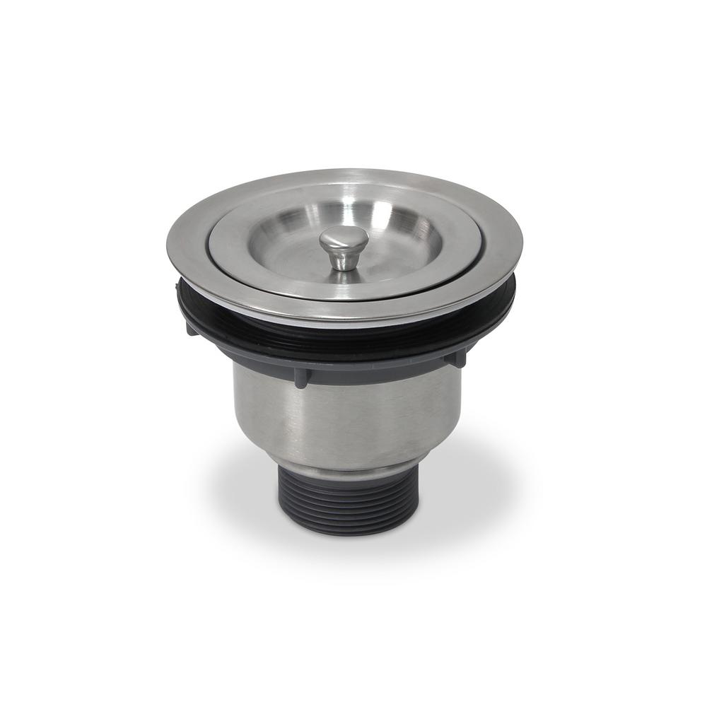 Crestwood Stainless Steel Basket Strainer for Fireclay Farmhouse Sinks, SSS-D07 - The Sink Boutique