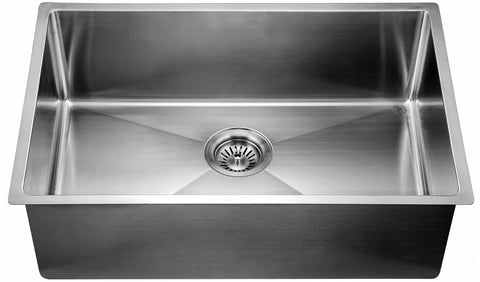Dawn 30" Stainless Steel Undermount Kitchen Sink, XSR281610