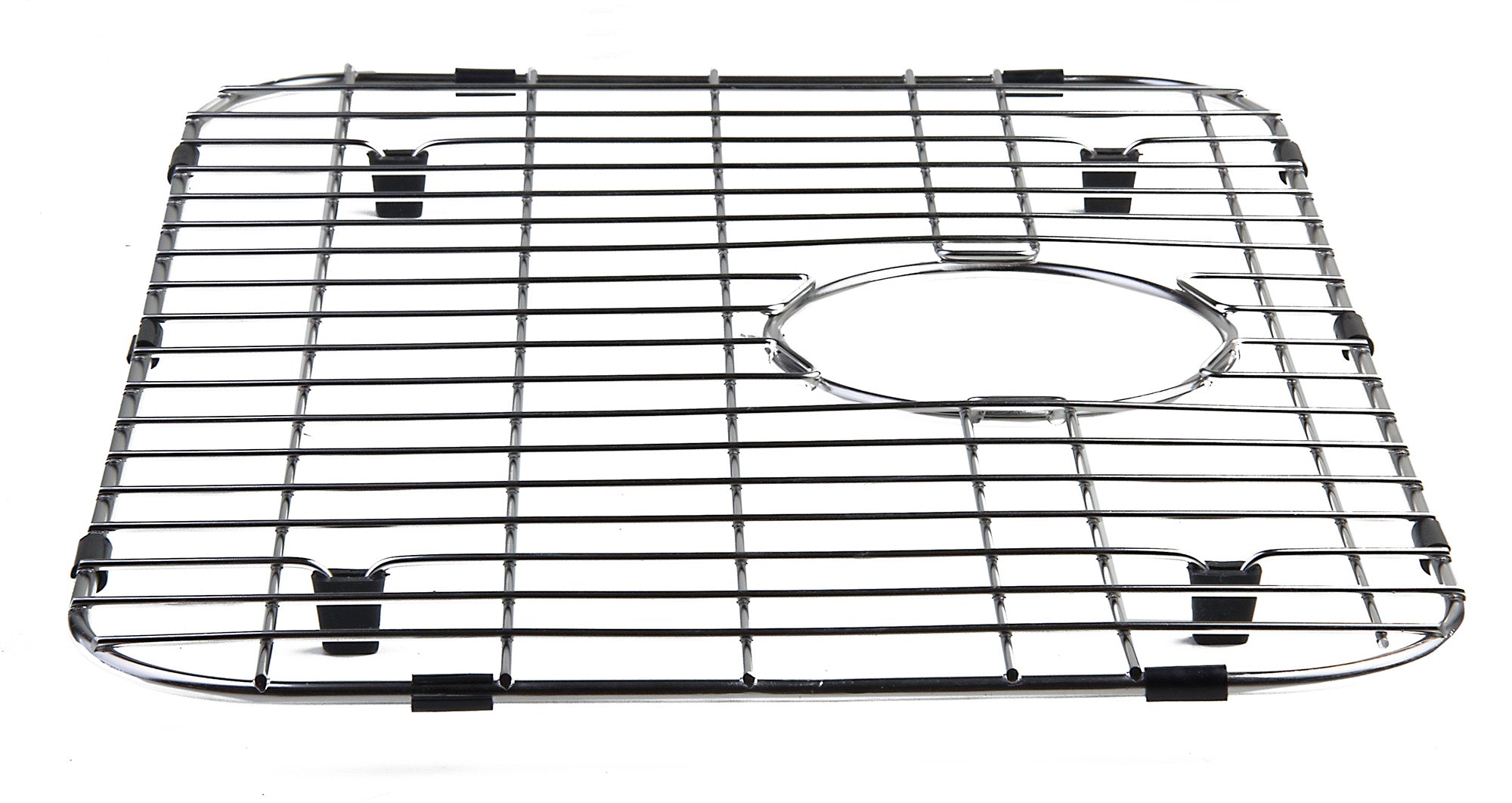 ALFI brand GR503 Solid Stainless Steel Kitchen Sink Width View