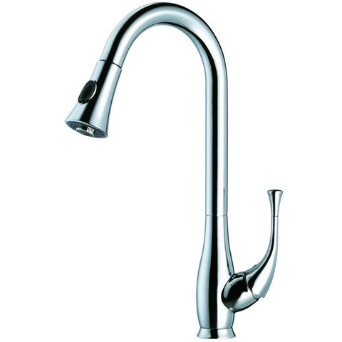 Dawn 18" 1.8 GPM Pull Out Kitchen Faucet, Chrome, AB50 3091C
