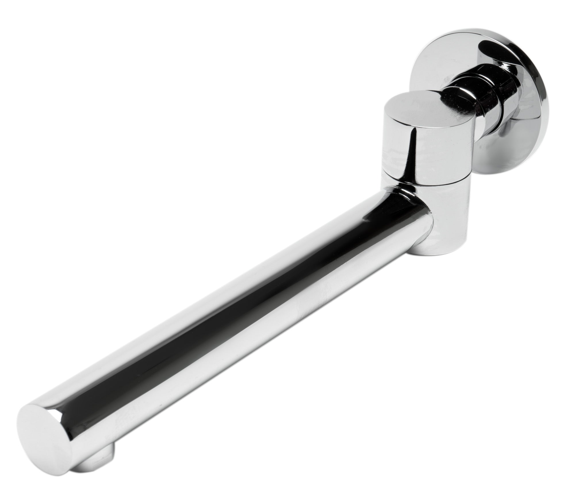 ALFI brand AB6601-PC Polished Chrome Round Foldable Tub Spout - The Sink Boutique