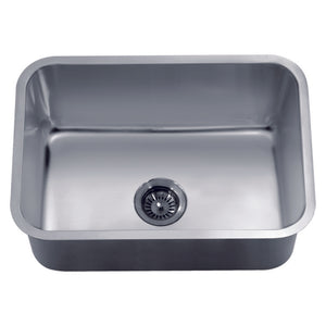 Alternate Image for Dawn 25" Stainless Steel Undermount Kitchen Sink, ASU2316