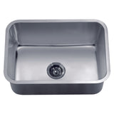 Dawn 25" Stainless Steel Undermount Kitchen Sink, ASU2316