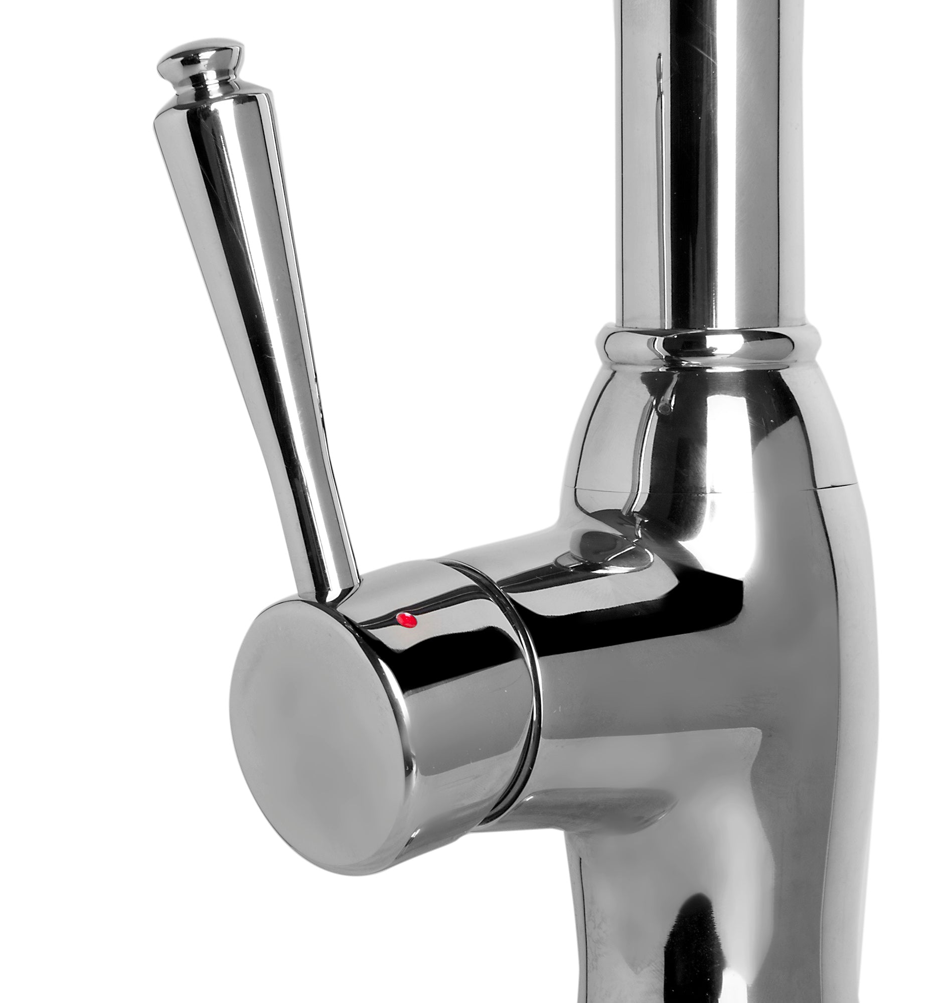 ALFI Traditional Solid Polished Stainless Steel Pull Down Kitchen Faucet, AB2043-PSS - The Sink Boutique