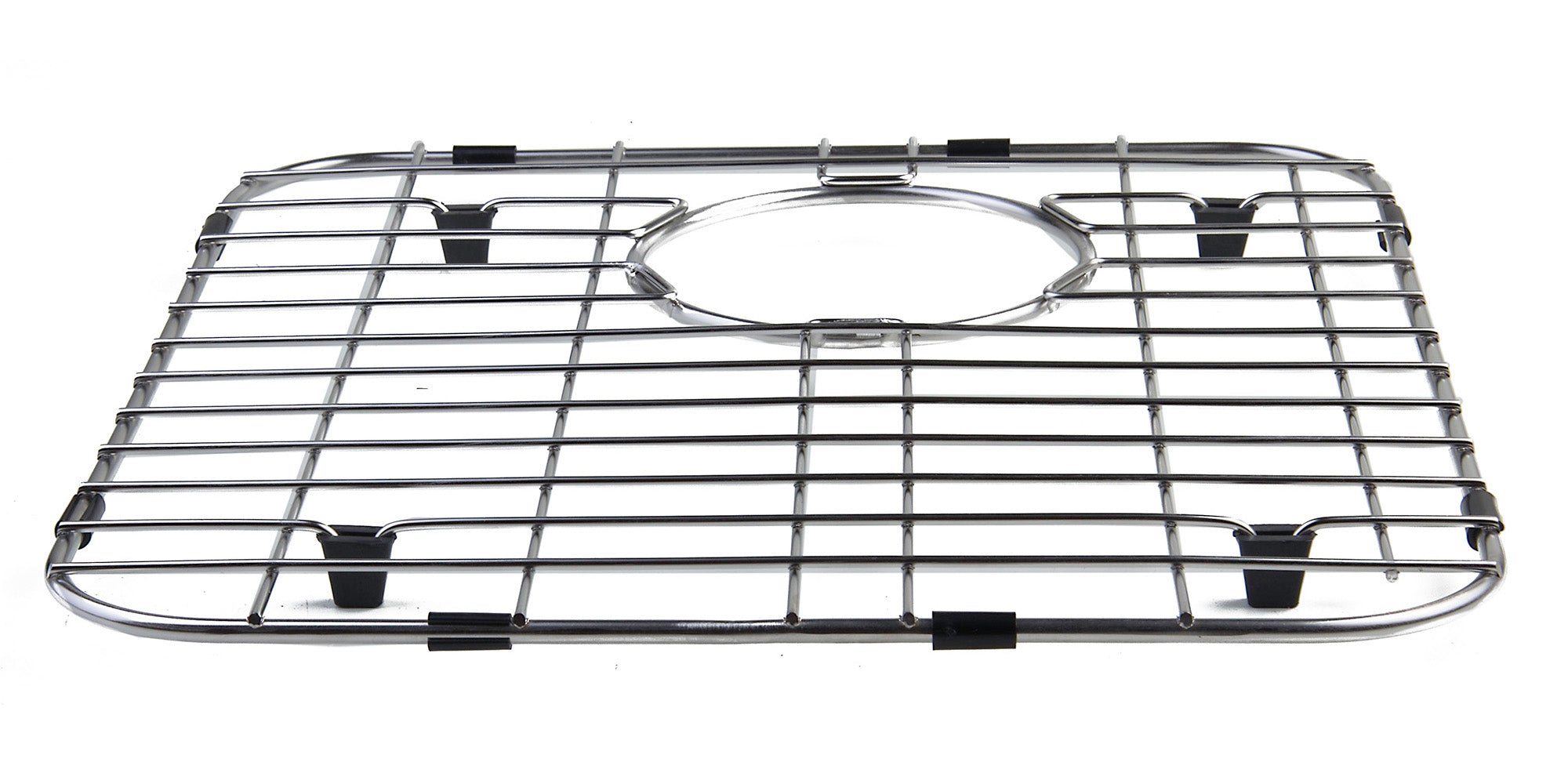 ALFI brand GR512L Left Side Solid Stainless Steel Kitchen Sink Grid - The Sink Boutique