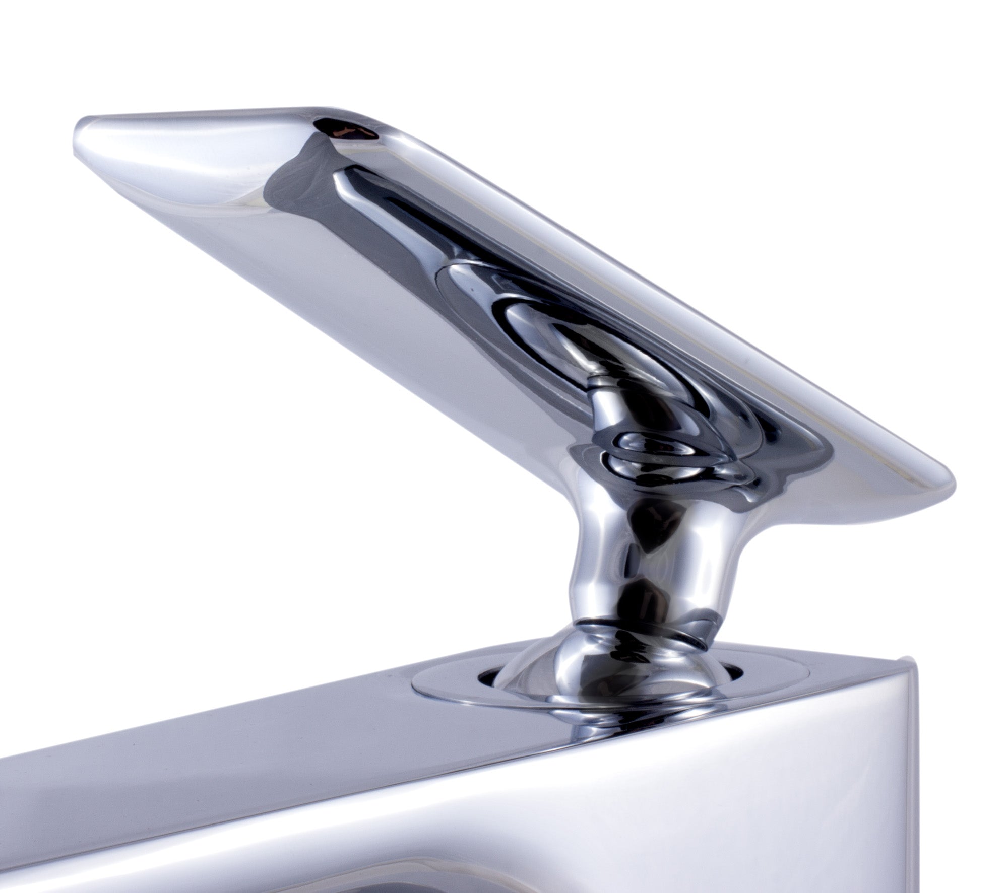 ALFI Polished Chrome Tall Single Hole Modern Bathroom Faucet, AB1778-PC