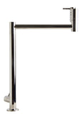 ALFI Polished Stainless Steel Retractable Pot Filler Faucet, AB5018-PSS - The Sink Boutique