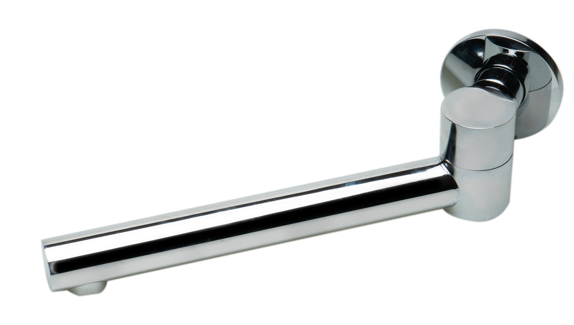 ALFI brand AB6601-PC Polished Chrome Round Foldable Tub Spout - The Sink Boutique