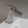 ALFI Brushed Nickel Single Lever Bathroom Faucet, AB1628-BN