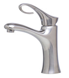 ALFI Brushed Nickel Single Lever Bathroom Faucet, AB1295-BN