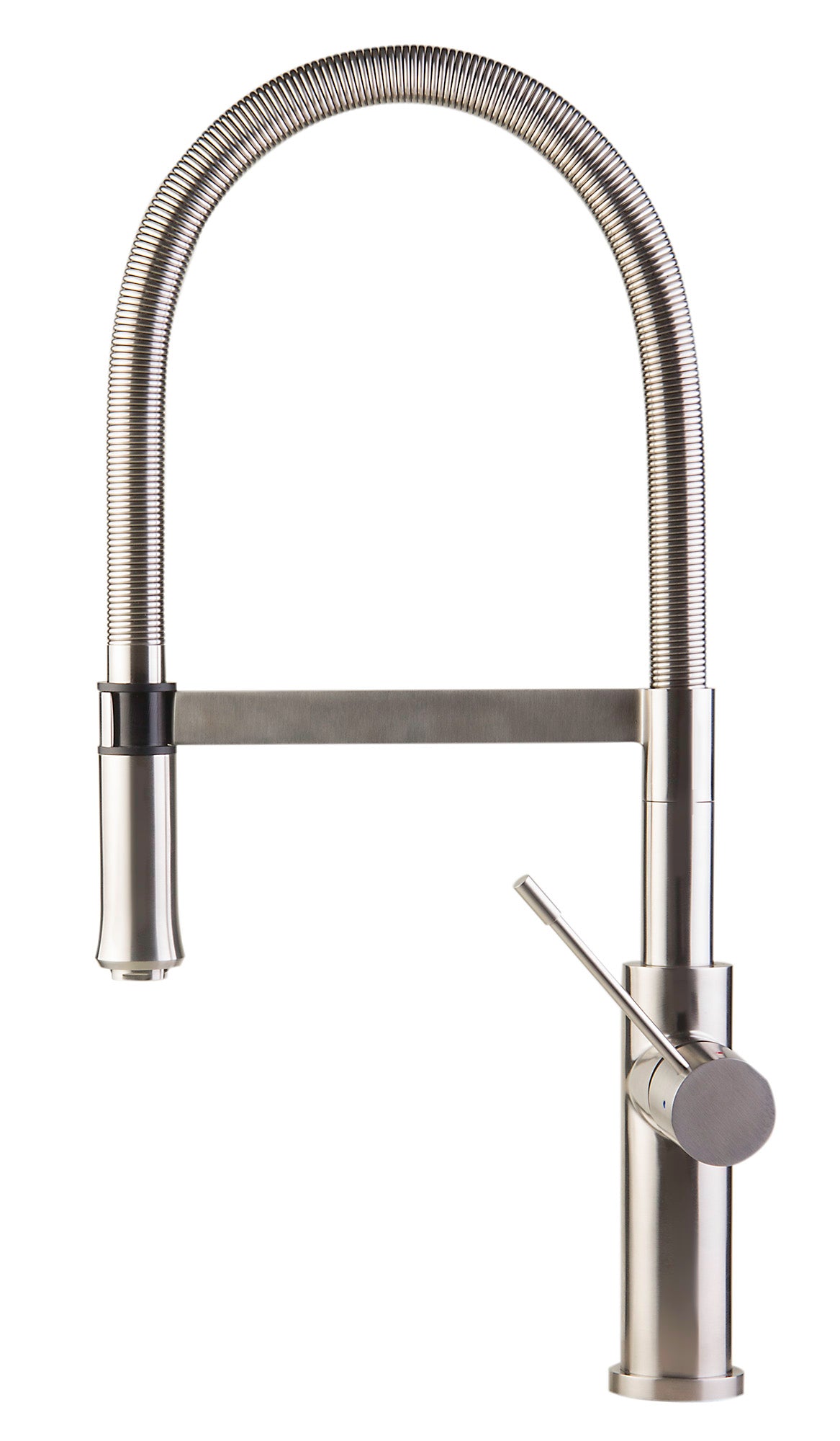 ALFI Brushed Gooseneck Single Hole Faucet, AB2015