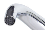 ALFI Wave Polished Chrome Single Lever Bathroom Faucet, AB1572-PC