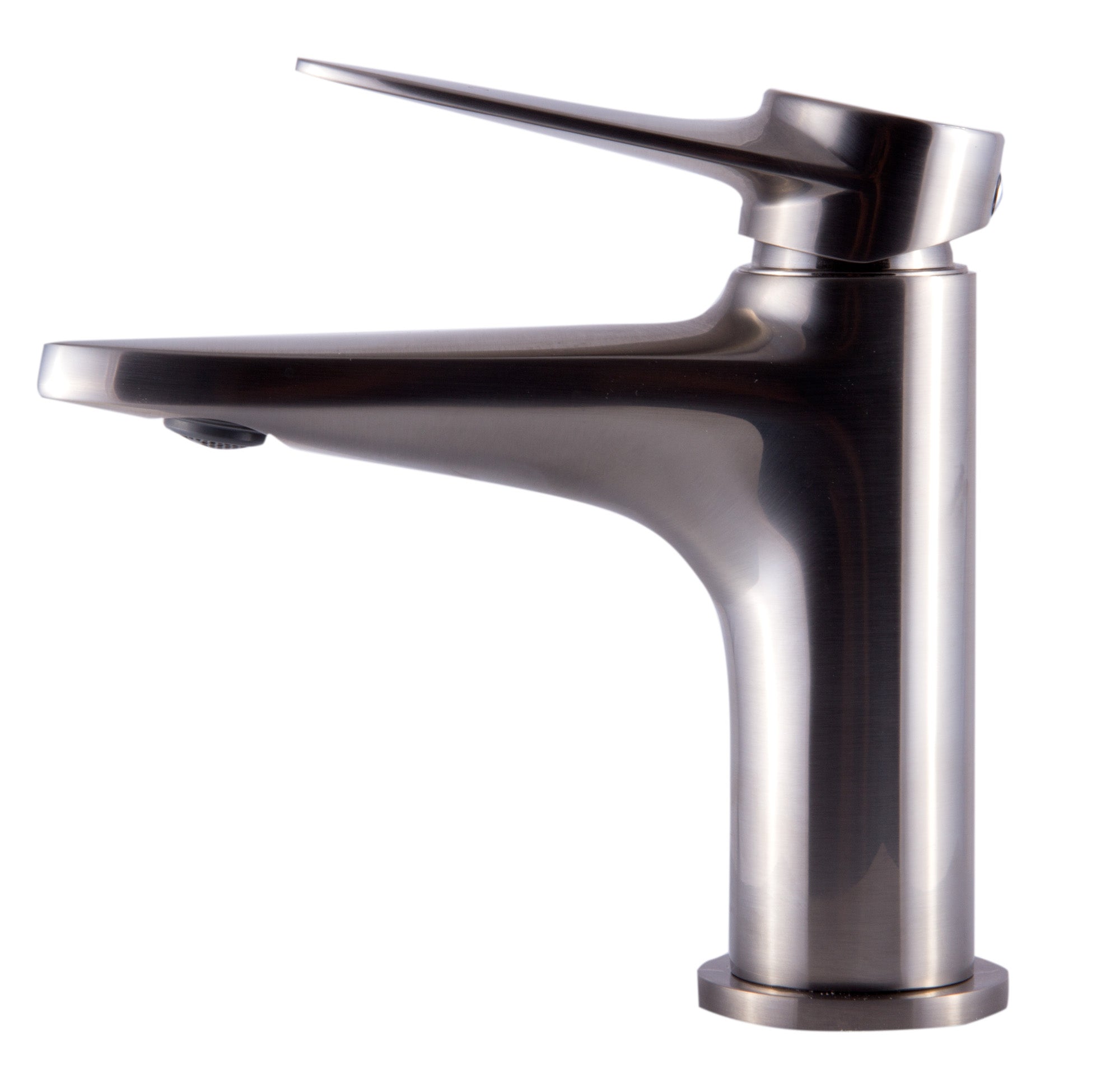 ALFI Brushed Nickel Modern Single Hole Bathroom Faucet, AB1770-BN - The Sink Boutique